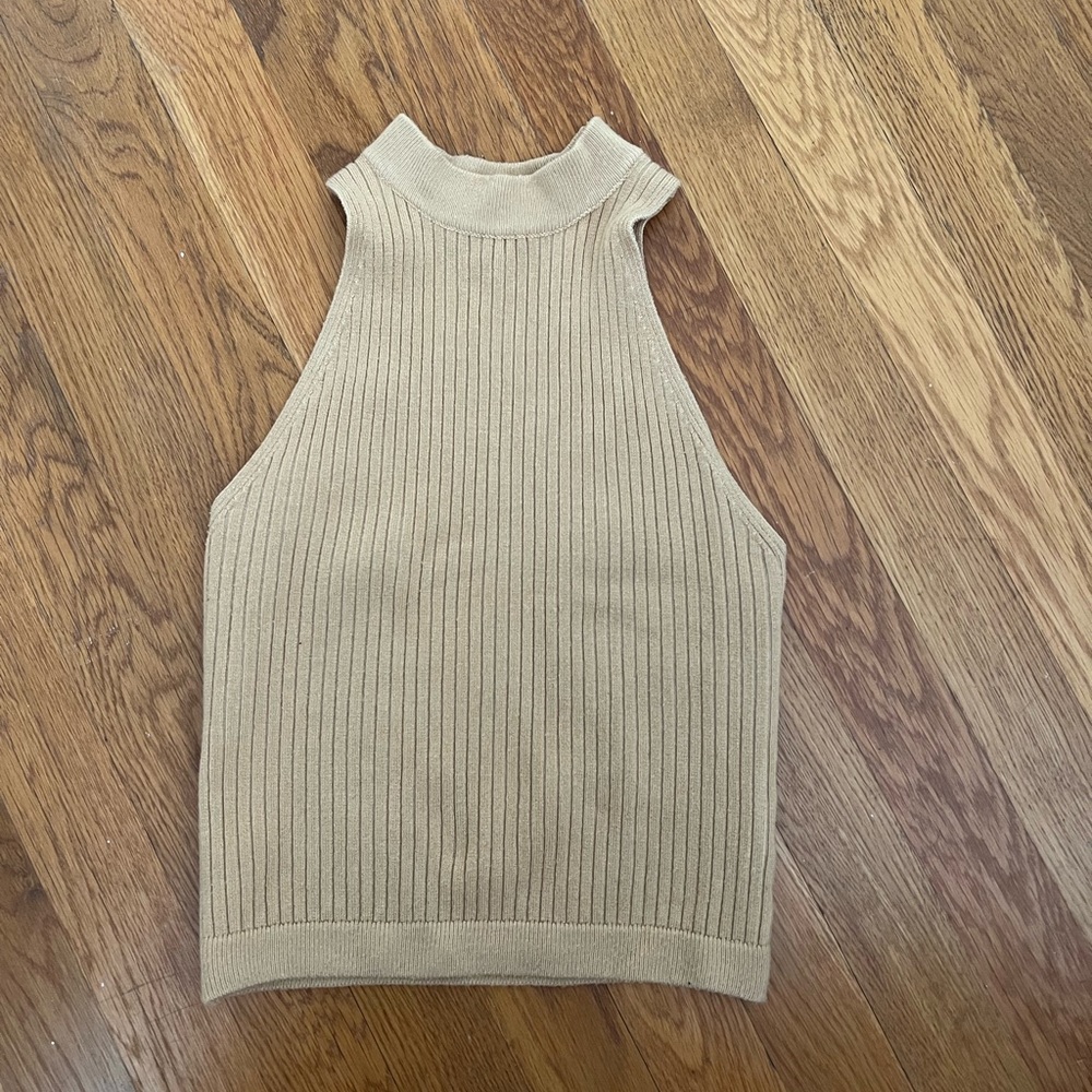Kendall & Kylie Turtleneck Sweater Tank